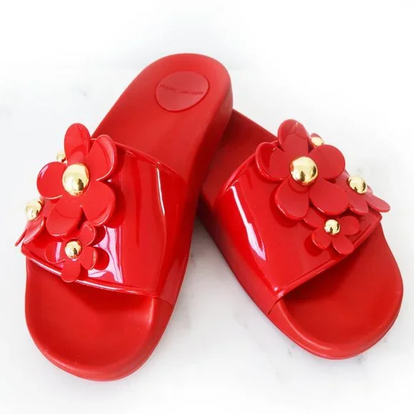 Marc Jacobs Shoes Marc Jacobs Daisy Flowers Jelly Sandals Size